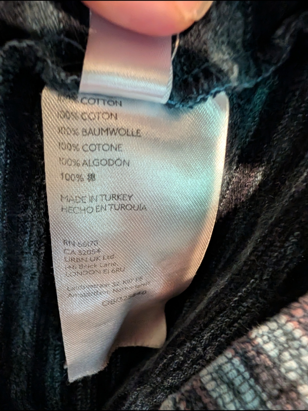 Pilcro Anthropologie Charcoal and Heather Gray Striped Tank Top - Picture 4 of 4